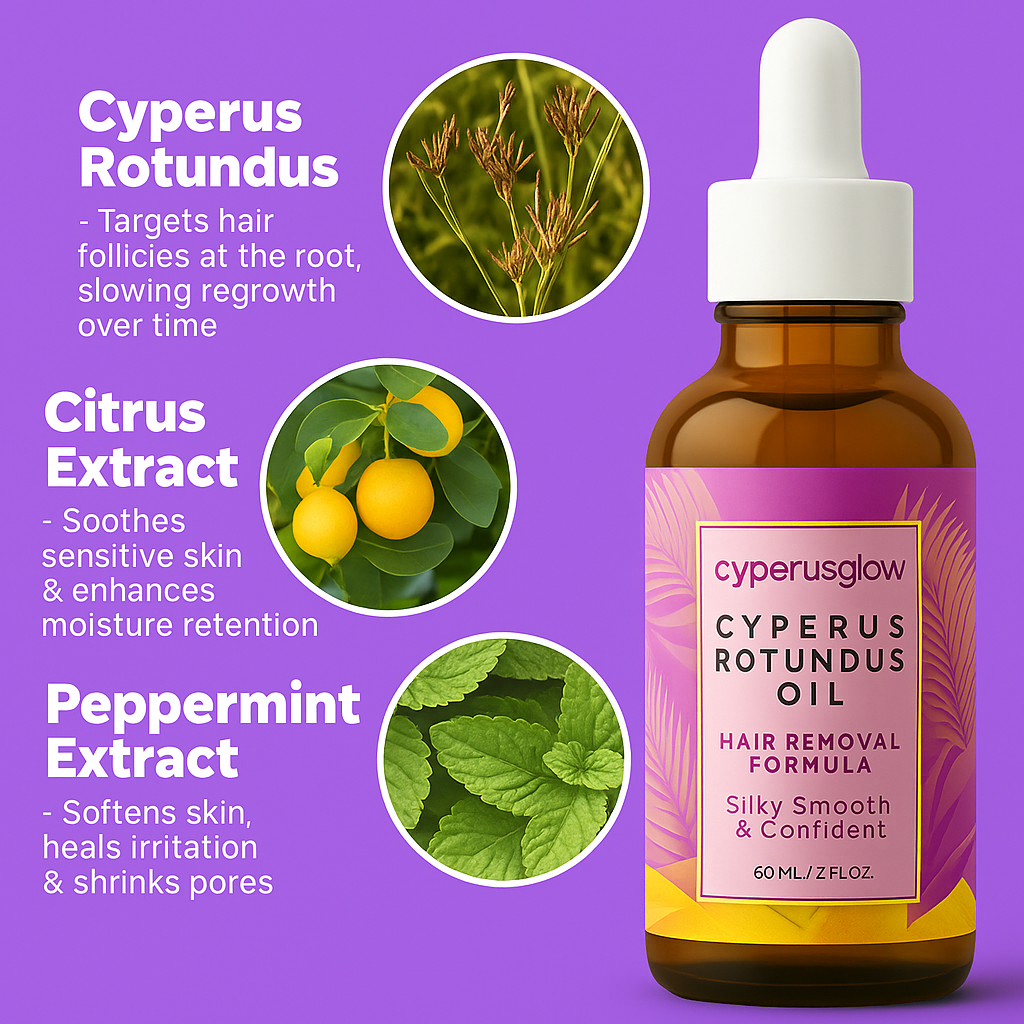 Cyperusglow™ – Cyperus Rotundus Skin Serum